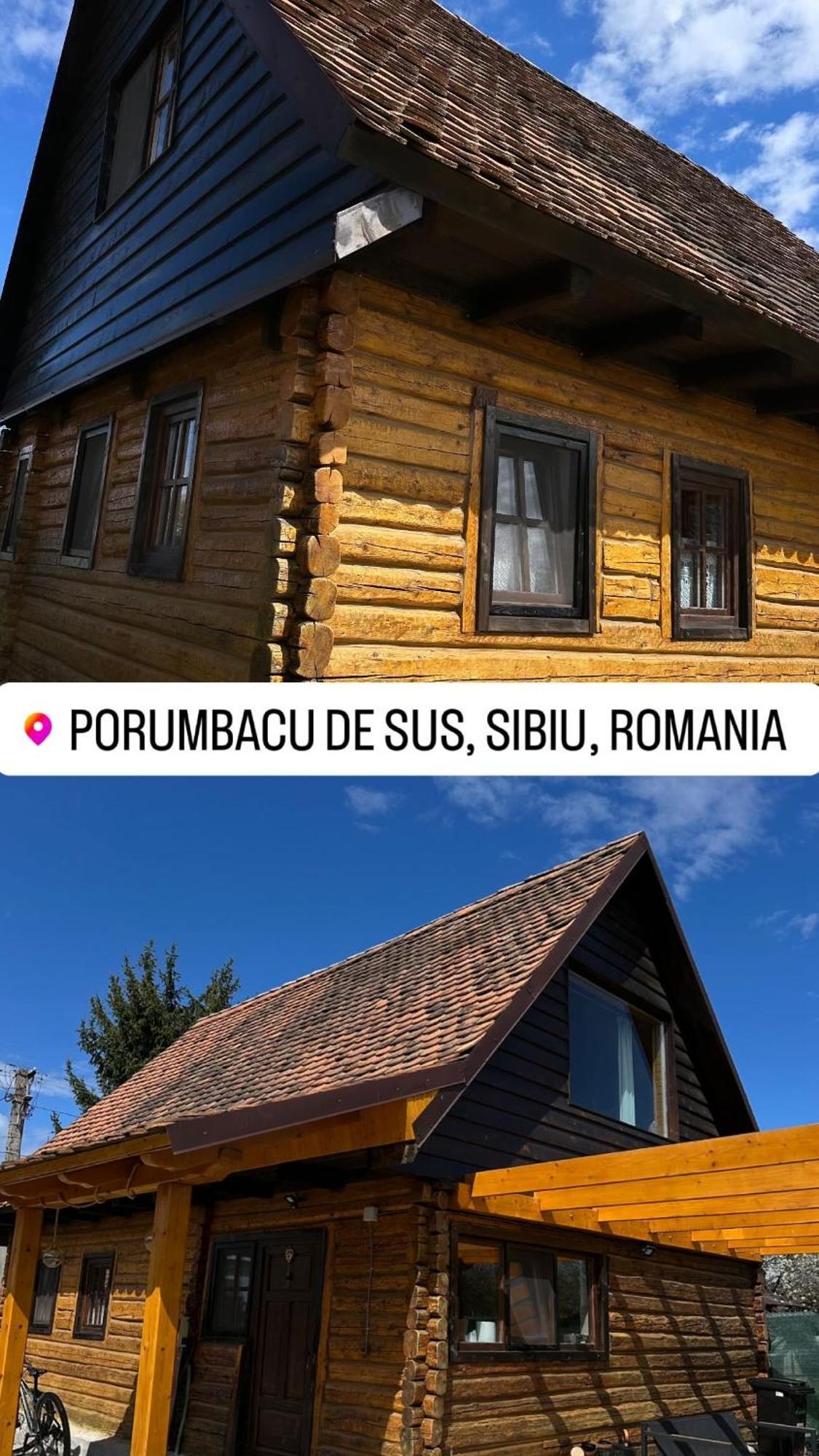 Villa Casuta Cu Tihna Porumbacu de Sus Exterior foto